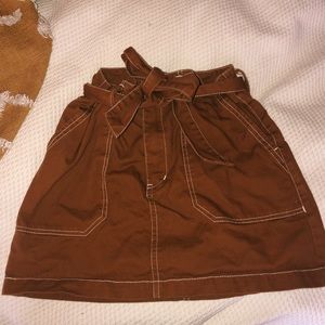 High rise cargo skirt